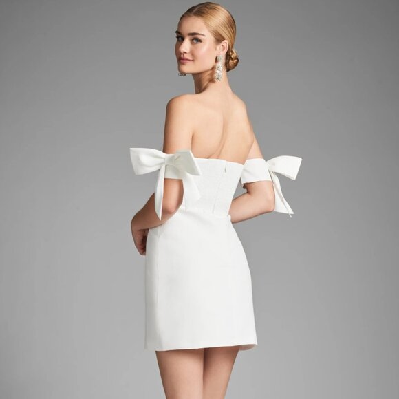 Sachin + Babi Stephi Dress in Ivory - Picture 2 of 12